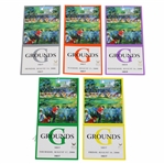 2000 PGA Championship at Valhalla Mon-Fri Ticket Set