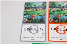 2000 PGA Championship at Valhalla Mon-Fri Ticket Set