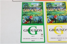 2000 PGA Championship at Valhalla Mon-Fri Ticket Set