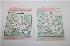 Twenty Three (23) Masters Tournament Pairing Sheets, Par 3, Computer Analysis Sheets & Parking Passes