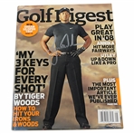 Tiger Woods Signed May 2008 Golf Digest Magazine - May JSA ALOA