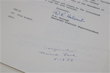 Ben Hogan Signed 1982 Sohio Petroleum Co. Letter Regarding Salt Water Disposal JSA ALOA