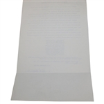 Ben Hogan Signed 1982 Sohio Petroleum Co. Letter Regarding Salt Water Disposal JSA ALOA