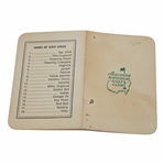 Classic Augusta National Golf Club Scorecard