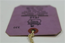 1959 Masters Tournament Final Rd Ticket #330 with Original String - Art Wall Winner & Jack Debut