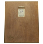 Jacky Cupit's 1960 Golf Coaches Association All America Golf Team Award Plaque - Jack Nicklaus 1st Team