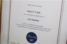 Jacky Cupit's PGA Life Member Award 