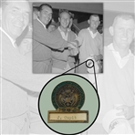 Jacky Cupit's 1963 US Open at The Country Club Contestant Badge - Runner-Up Playoff w/Boros & Palmer
