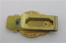 Jacky Cupit's 1965 PGA Championship at Laurel Valley CC Contestant Badge/Clip - Dave Marr Winner