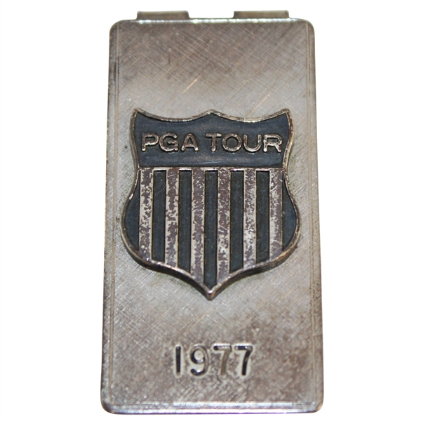 Jacky Cupits 1977 PGA Tournament Players Division Sterling Silver Member Money Clip