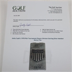 Jacky Cupit's 1978 PGA Tournament Players Division Sterling Silver Member Money Clip