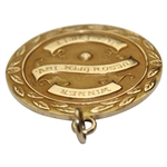 Champion Jacky Cupit's 1964 Tucson Open Invitational 10k Gold Winners Medal