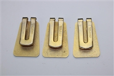 Jacky Cupit's 2018, 2019 & 2020 PGA Tour Member Money Clips