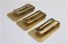 Jacky Cupit's 2018, 2019 & 2020 PGA Tour Member Money Clips