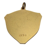 Jacky Cupit's 1956 Unmarked Post Swing Golfer Gold Tone Medal