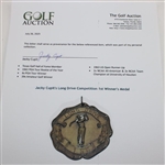 Jacky Cupit's Long Drive Competition 1st Winner's Medal
