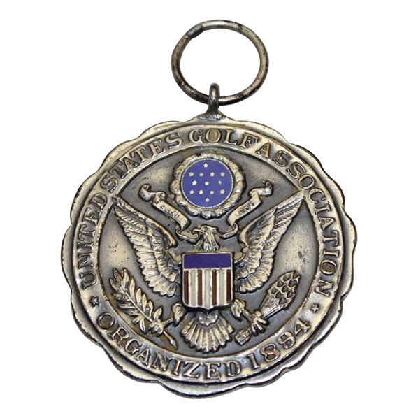 Jacky Cupits 1957 Amateur Championship Dallas Sectional Low Scorer Sterling Silver Medal
