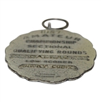 Jacky Cupit's 1957 Amateur Championship Dallas Sectional Low Scorer Sterling Silver Medal