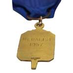 Jacky Cupit's 1957 Medalist Haltom's Fort Worth Gold Filled Medal w/Ribbon