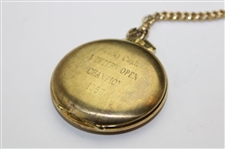 Champion Jacky Cupit's 1962 WGA Western Open Champion Pocket Watch