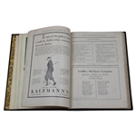 1927 US Open Championship at Oakmont CC Program Hardbound Version - Tommy Armour Winner