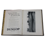 1927 US Open Championship at Oakmont CC Program Hardbound Version - Tommy Armour Winner