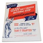 1942 Hale America National Open at Ridgemoor CC Program - Ben Hogan Winner