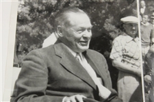 1954 Bobby Jones Composite Original Photo - Early Post-Swing & Later Golf Cart - December 29th