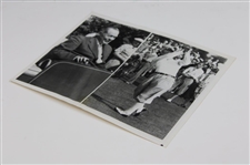 1954 Bobby Jones Composite Original Photo - Early Post-Swing & Later Golf Cart - December 29th
