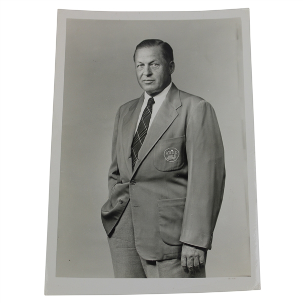 c.1940s Bobby Jones In Green Jacket Original Reeves Studio Photo