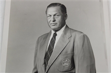 c.1940's Bobby Jones In Green Jacket Original Reeves Studio Photo