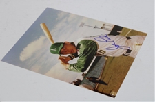 Joe Rudi Signed 8X10 Photo JSA ALOA