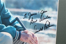 Arnold Palmer Signed & Personalized 'The Pro's Pro Is Also Our Pro' Poster - Framed w/Nameplate JSA ALOA