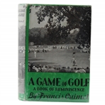 Francis Ouimet Signed 1963 A Game of Golf Anniversary Printing Book JSA ALOA