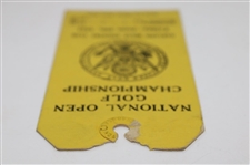 1924 US Open Final Rd Ticket - Walker vs Jones - Only One Known
