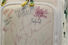 Ochoa, McGann, Pressel & other LPGA Stars Signed Callaway Masters Tour Bag JSA ALOA