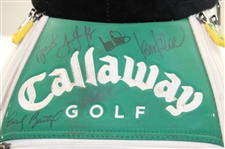 Ochoa, McGann, Pressel & other LPGA Stars Signed Callaway Masters Tour Bag JSA ALOA
