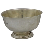 Jacky Cupit's 1956 Oil Belt Tournament Leading Amateur Sterling Silver Trophy Bowl