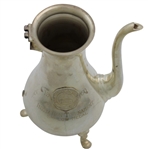 Jacky Cupit's 1960 New Orleans Country Club Invitation Tournament 3Rd Low Medal Teapot Trophy