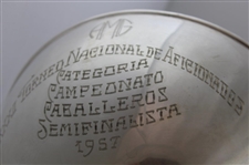 Jacy Cupit's 1957 Amg Torneo Nacional De Aficianados Catagoria Campeonato Caballeros Semifinalista Trophy