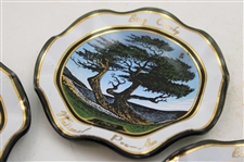 Jacky Cupit's Four (4) 1963 Bing Crosby National Pro-Am Dishes
