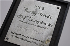 Jack Cupit's 1965 Carling World Golf Championship Trophy