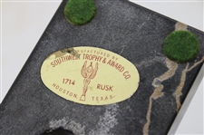 Jacky Cupit's 1958 Southwest Invitational Low Two Ball Champion Trophy