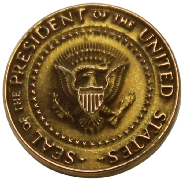 Jacky Cupits Seal of the President of the United States 10k Gold Pin