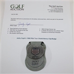 Jacky Cupit's 1980 PGA Tour Shield Money Clip/Badge