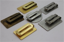 Jacky Cupit's Six (6) Senior Tour Contestant Badge/ Money Clips