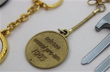 Various Keychains, Divot Tools & Money Clips from the Collection of Jacky Cupit