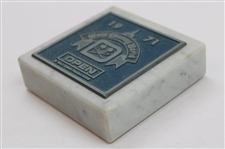 Jacky Cupit's 1971 Walt Disney World Open Paperweight - Jack Nicklaus Win
