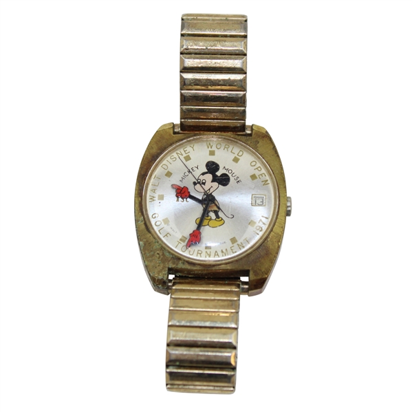 Jacky Cupits 1971 Walt Disney World Open Watch - Jack Nicklaus Win