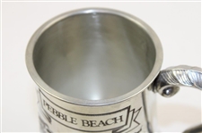 Pebble Beach Golf Links Course Layout/Scorecard Pewter Golf Tankard - Made in England
